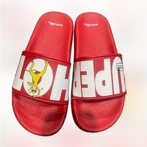 LAUGHLIN 1969 FOOTBUDDYS “ SUPER HOT” slide Sandals  size- various